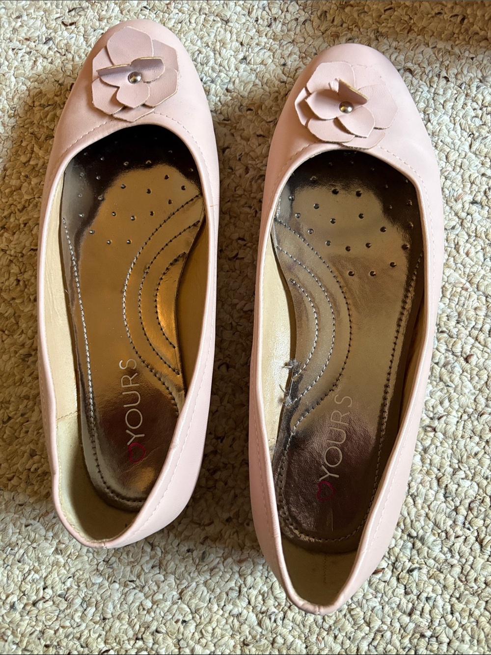 Cute pink shoes